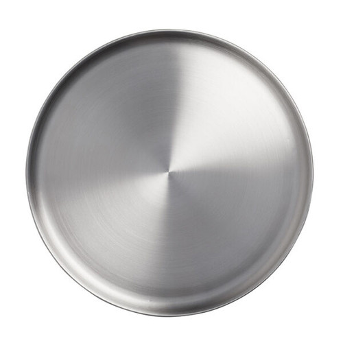 American Metalcraft SSP14 14" Dia. Stainless Steel Round Plate