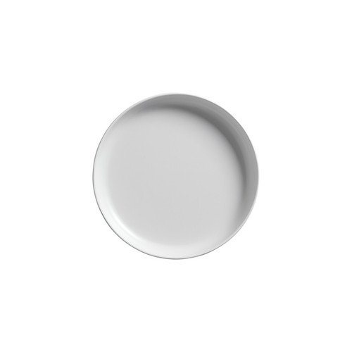American Metalcraft ARP6WH 6.25" Dia. White Round Coupe Plate