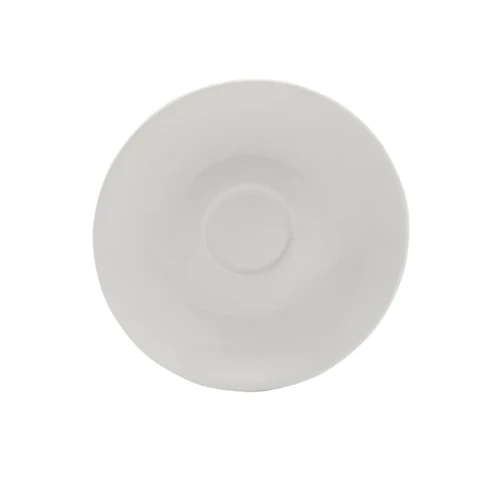 Mikasa Hospitality 5272992 4.72" D White Porcelain Round Saucer Saratoga