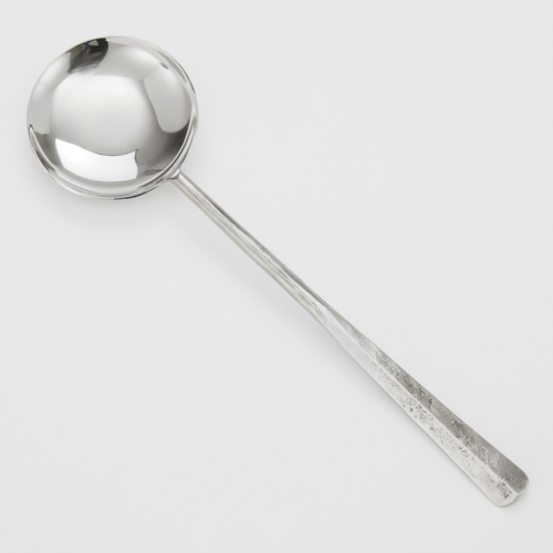 American Metalcraft SHFSP12 12" L Stainless Steel Hand Forged Solid Spoon