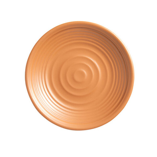 American Metalcraft MRP7TC 7.5" Dia. Orange Melamine Round Plate