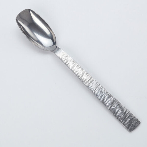 American Metalcraft SVHSA10 9.38" L Hammered Finish Stainless Steel Vintage Salad Spoon