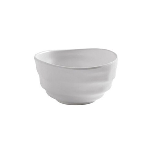 American Metalcraft MRB10CL 10 Oz. White Round Melamine Bowl