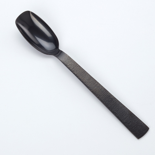 American Metalcraft BLHSA10 9.38" L Black Stainless Steel Vintage Salad Spoon