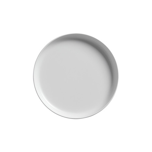 American Metalcraft ARP7WH 7.5" Dia. White Round Coupe Plate