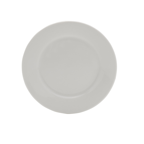 Mikasa Hospitality 5272999 6.25" W White Porcelain Round Plate Saratoga