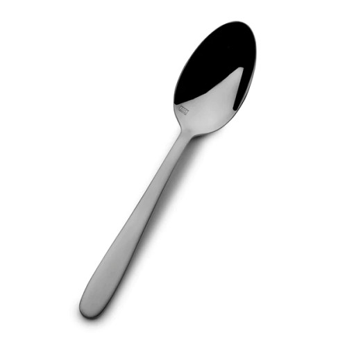 Mikasa Hospitality 5268365 7.7" Stainless Steel City Limit Satin Dessert Spoon
