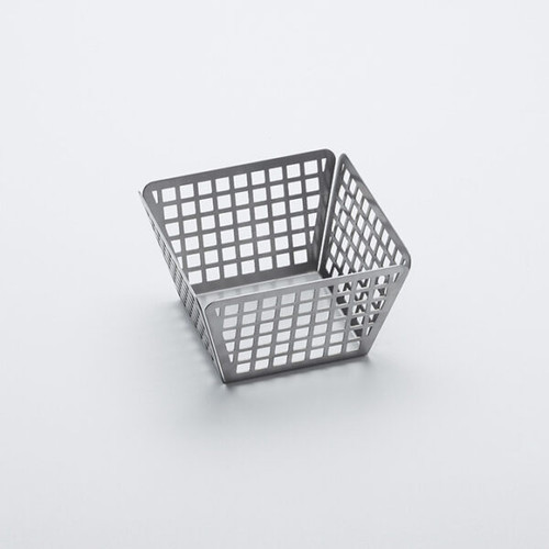 American Metalcraft LFRY55 5" W x 3" H Square Stainless Steel Fry Basket