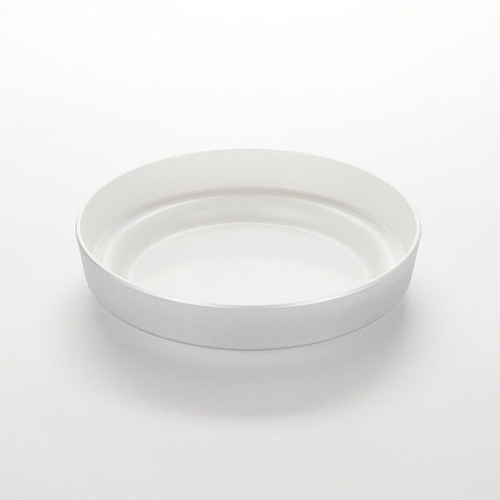 American Metalcraft MSEA10S 10" Dia. Silver Plastic Seafood Tray