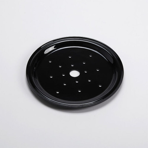 American Metalcraft MDT9B 9.38" Dia. Black Plastic Drip Tray