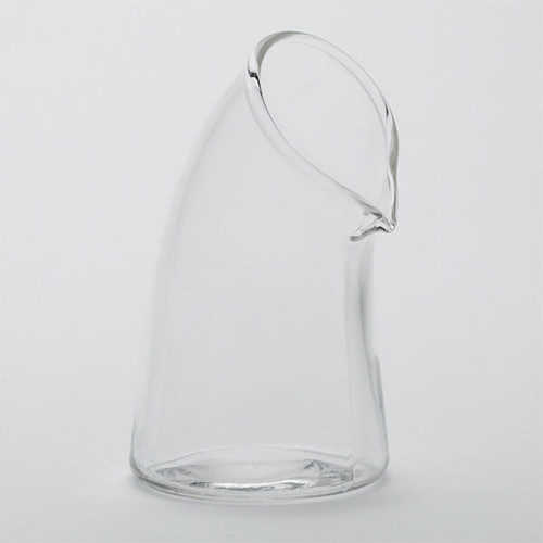 American Metalcraft GC4 4 Oz. Clear Glass Swan Collection Creamer