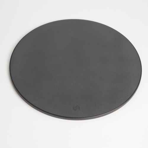American Metalcraft PSB16 16" Dia. Black Round Pizza Stone