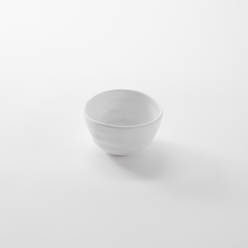 American Metalcraft MRB6CL 6 Oz. White Round Melamine Bowl