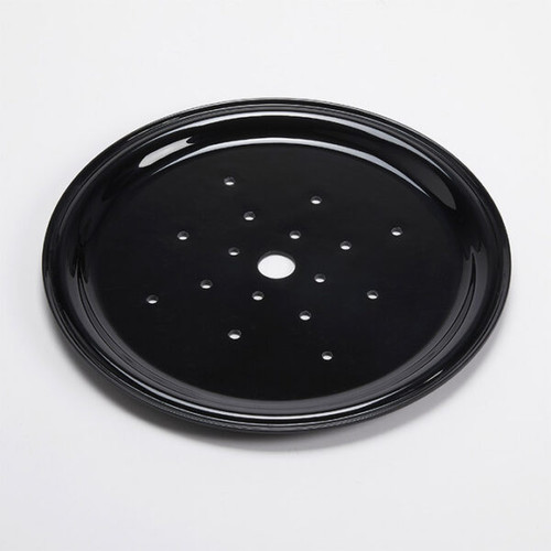 American Metalcraft MDT12B 12.38" Dia. Black Plastic Drip Tray
