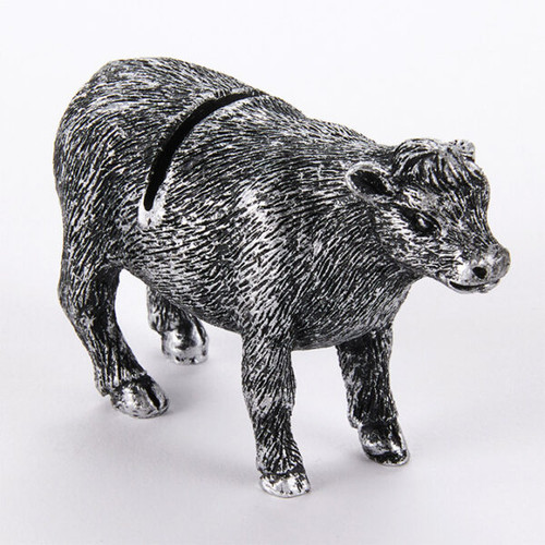 American Metalcraft CHPC 1.3" W Resin Cow Card Holder