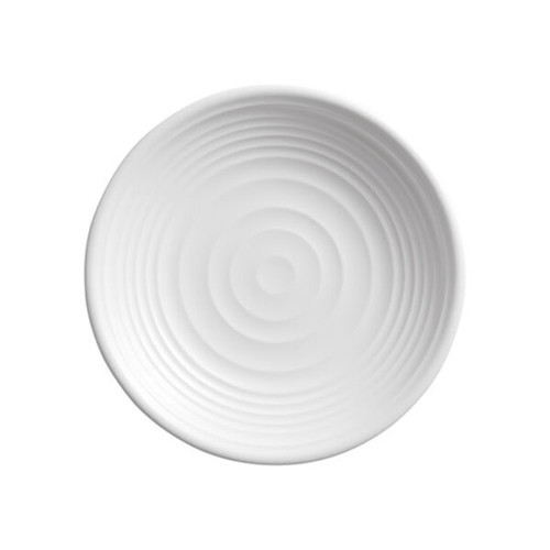 American Metalcraft MRP7CL 7.5" Dia. White Round Melamine Plate