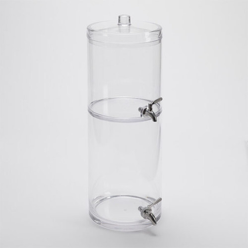 American Metalcraft JUICE6 15 Qt. Stacking Juice Dispenser