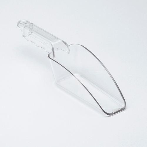 American Metalcraft PCSC12 12 Oz. Polycarbonate Flat Bottom Scoop