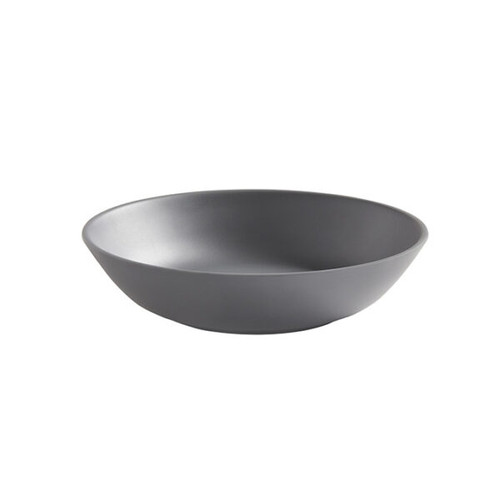 American Metalcraft MCB16GR 16 Oz. Gray Melamine Round Bowl