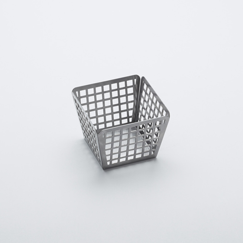American Metalcraft LFRY44 4" W x 3" H Square Stainless Steel Fry Basket