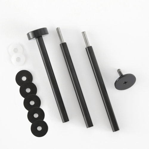 American Metalcraft LFTTSRRB 3" W Black Tiered Stand Replacement Rod