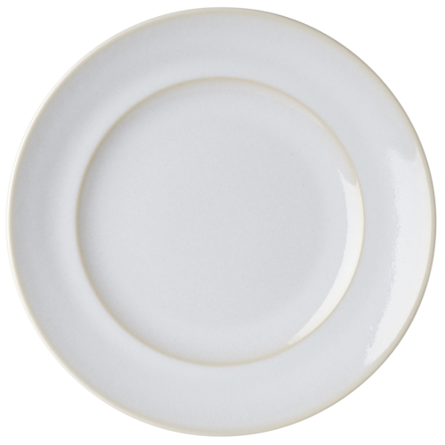 Mikasa Hospitality 5308745 8.7" W Beige Round Stoneware Homespun Plate