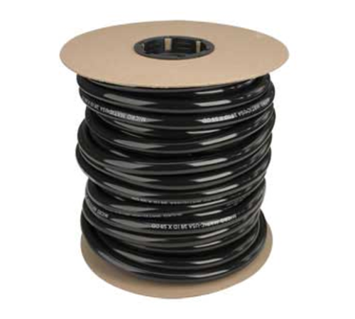 Micro Matic 550B1200 0.38" I.D. Black Vinyl Hose