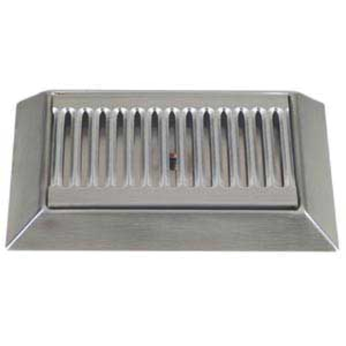 Micro Matic DP-420D 9" W x 6.5" D Stainless Steel with Drain Drip Tray Trough