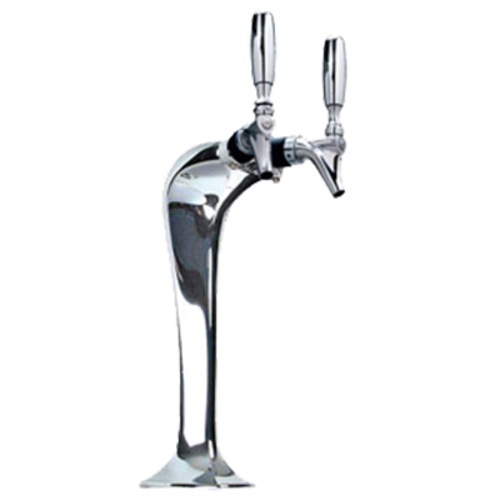 Micro Matic MM1092K Countertop Glycol Cooled with 2 Faucets Cobra Draft Beer Tower