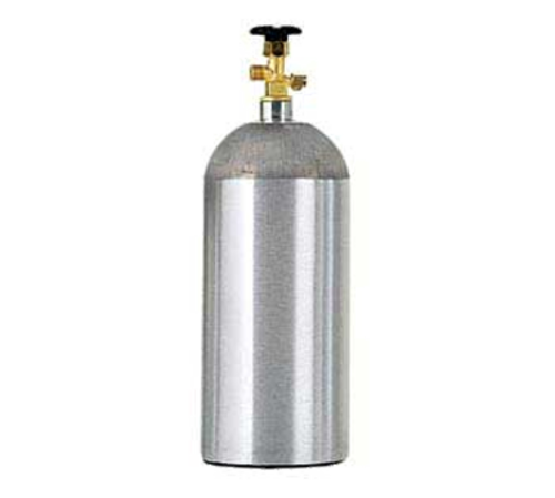 Micro Matic 430A-5E 5 Lbs. Empty Aluminum CO2 Cylinder