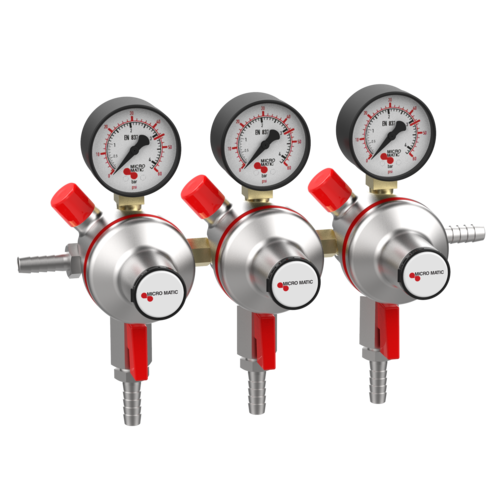 Micro Matic 8033-PP Premium Plus 3 Pressure Secondary CO2 Regulator