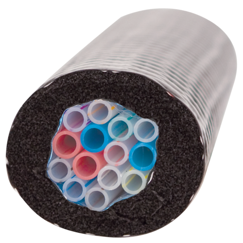 Micro Matic CDI1244-BF 0.25" Inside Dia. Color Coded Tubing Barriermaster Flavorlock Trunk Line