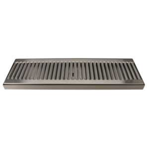 Micro Matic DP-120D-18 18" W x 5" D Stainless Steel with Drain Drip Tray Trough