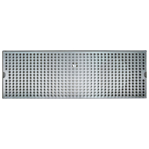 Micro Matic DP-120D-20-P 20" L x 5" W Stainless Steel Surface Mount Drip Tray with Perforated Grill