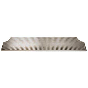 Micro Matic DP-MET-H-40-Z 40" W x 8.5" D Stainless Steel with Drain Drip Tray Trough