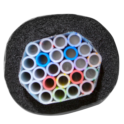 Micro Matic CDI2034-BF 0.37" Inside Dia. Color Coded Tubing Barriermaster Flavorlock Trunk Line