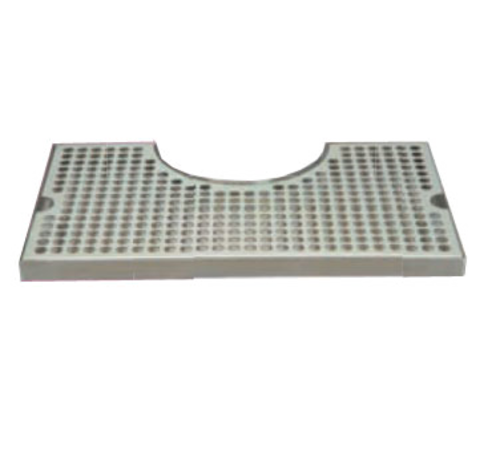 Micro Matic DP-1020 14" W x 8" D Stainless Steel Drip Tray Trough