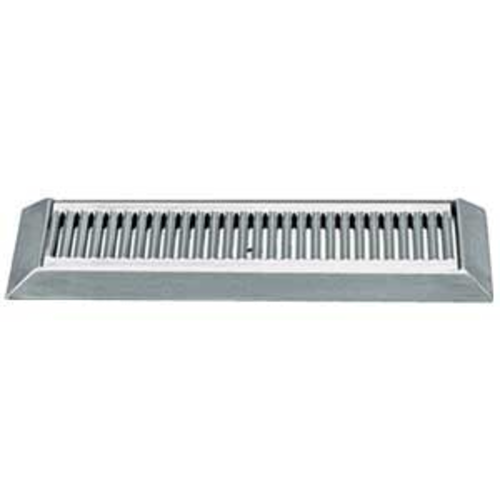 Micro Matic DP-420LD 16" W x 6.5" D Stainless Steel and Brass with Drain Drip Tray Trough