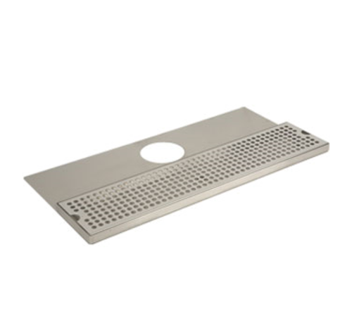Micro Matic DP-620D-24 24" W x 11.75" D Stainless Steel with Drain Drip Tray Trough