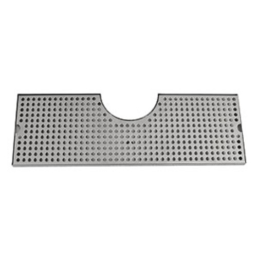 Micro Matic DP-MET-T-24-Z 24" W x 8.5" D Stainless Steel with Drain Drip Tray Trough