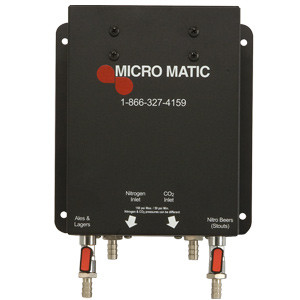 Micro Matic MM200-60-40 Double Blending Panel Wall Mount Pro-Line Gas Blender