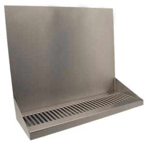 Micro Matic DP-322LD-0 16" W x 6.38" D x 14" H Stainless Steel with Drain Drip Tray Trough