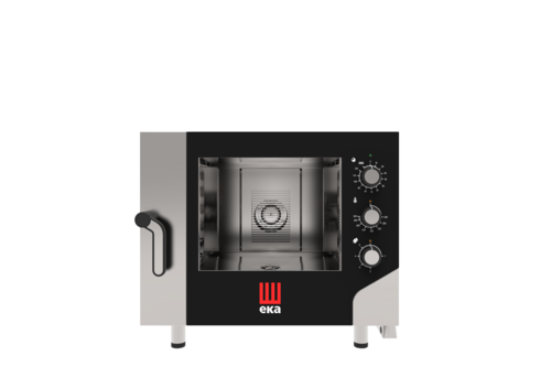 Tecnoeka MKFA 464 S 33.46" W Stainless Steel Electric Eka Smart Combi Oven - 208/240 Volts