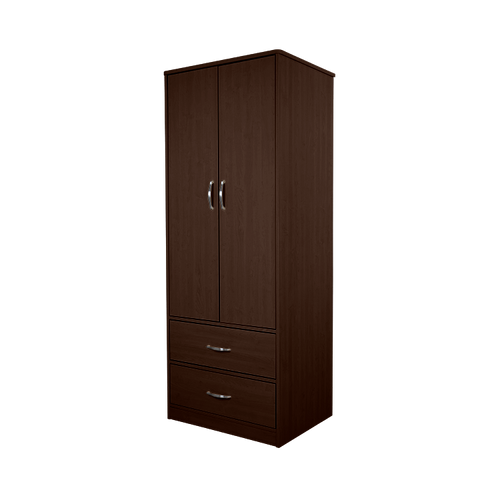 The Glenshaw Collection 12511-MH Light Oak Two Door or Two Drawer Wardrobe