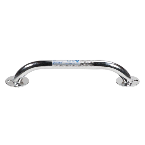 Dynarex 10300 12" Chrome Knurled Grab Bar