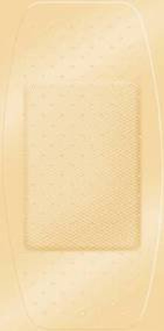 American White Cross Stat Strip 1570033 Adhesive 2 X 4" Fabric Rectangle Tan Sterile (Box of 100)
