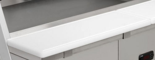 Fri-Jado 9260155 21.25" x 7.88" Plastic Cutting Board for Hot Deli's