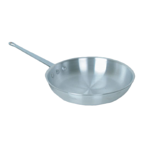 Thunder Group ALSKFP004C 12" Dia. Aluminum with Riveted Handle Satin Finish Fry Pan
