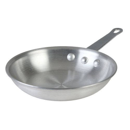 Thunder Group ALSKFP004C 12" Dia. Aluminum with Riveted Handle Satin Finish Fry Pan
