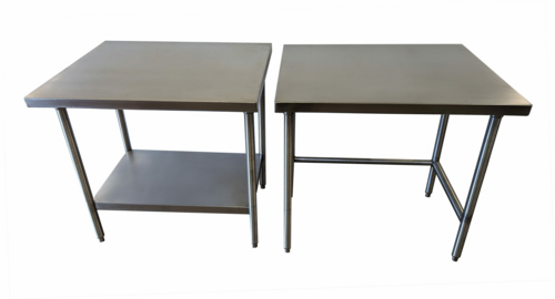 Winholt DTS-3048-HKD 48" W x 30" D x 33.5" H 16 Gauge Stainless Steel Work Table with Undershelf